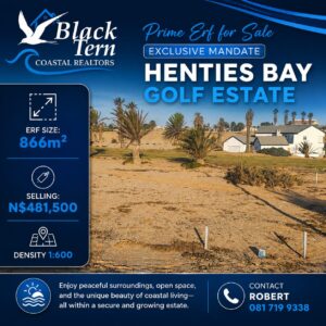 Henties Bay Golf Estate land